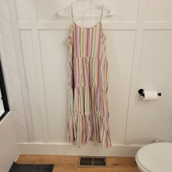 Universal Thread Multicolored Striped Maxi - Picture 6 of 6